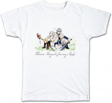 【予約2024年07月】「葬送のフリーレン」 Tシャツ Lサイズ デザイン01(フリーレン&ヒンメル) ライセンスエージェント