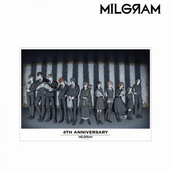 【予約2024年09月】MILGRAM -ミルグラム- 描き下ろし 集合 4th Anniversary ver. A3マット加工ポスター アルマビアンカ