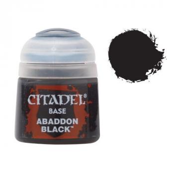 【送料込み】シタデルベースコート アバドン・ブラック Abaddon Black 21-25