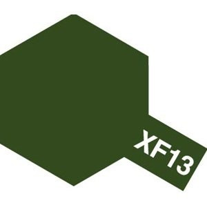 タミヤカラー アクリルミニ XF-13 濃緑色 つや消し