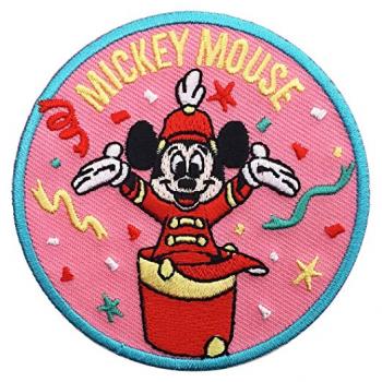 ディズニー ミッキーマウス 90 YEARS OF MUGIC ワッペン マーチング APDSY3795