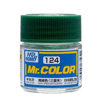 Mr.カラー C124 暗緑色 (三菱系)