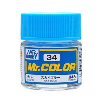 Mr.カラー C34 スカイブルー
