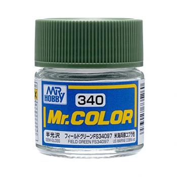 Mr.カラー C340 フィールドグリーン FS34097
