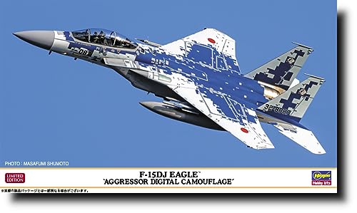 【予約2023年10月】ハセガワ 1/72 航空自衛隊 F-15DJ イーグル アグレッサー デジタル迷彩 プラモデル 02454