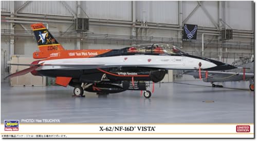 【予約2024年1月】ハセガワ 1/48 アメリカ空軍 X-62/NF-16D VISTA プラモデル 07529