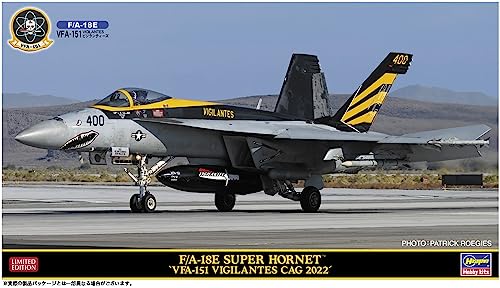【予約2023年9月】ハセガワ 1/72 アメリカ海軍 F/A-18E スーパーホーネット VFA-151 ビジランティーズ CAG 2022 プラモデル