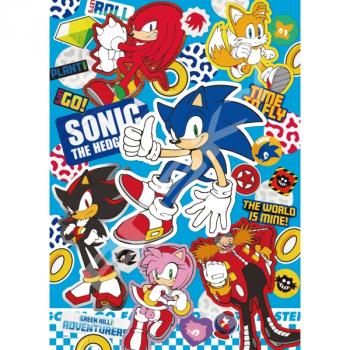 ソニック・ザ・ヘッジホッグ ジグソーパズル500ピース【Sticker Collection】500-557