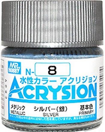 【水性アクリル樹脂塗料】水性カラー アクリジョン つや消しブラック N12